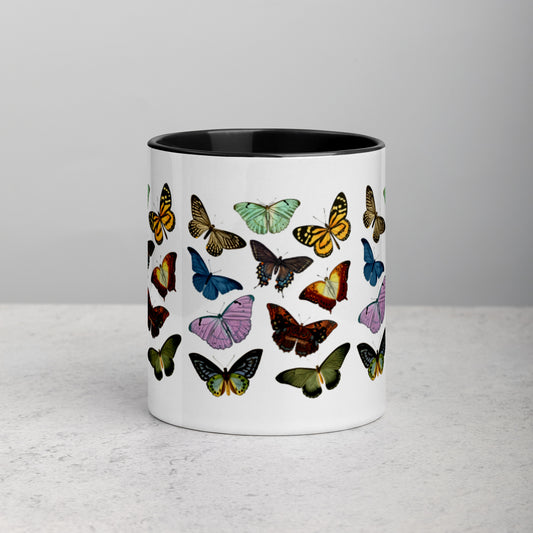 Cottagecore Vintage Butterflies Mug 11 oz