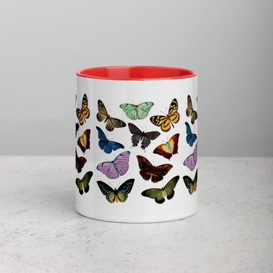 Cottagecore Vintage Butterflies Mug 11 oz