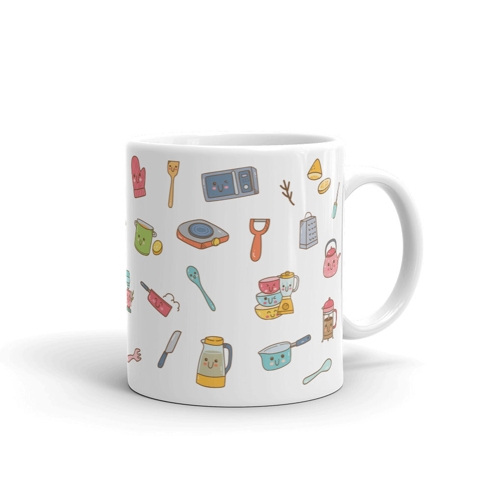 Cute Kawaii Baking Chef Coffee Mug